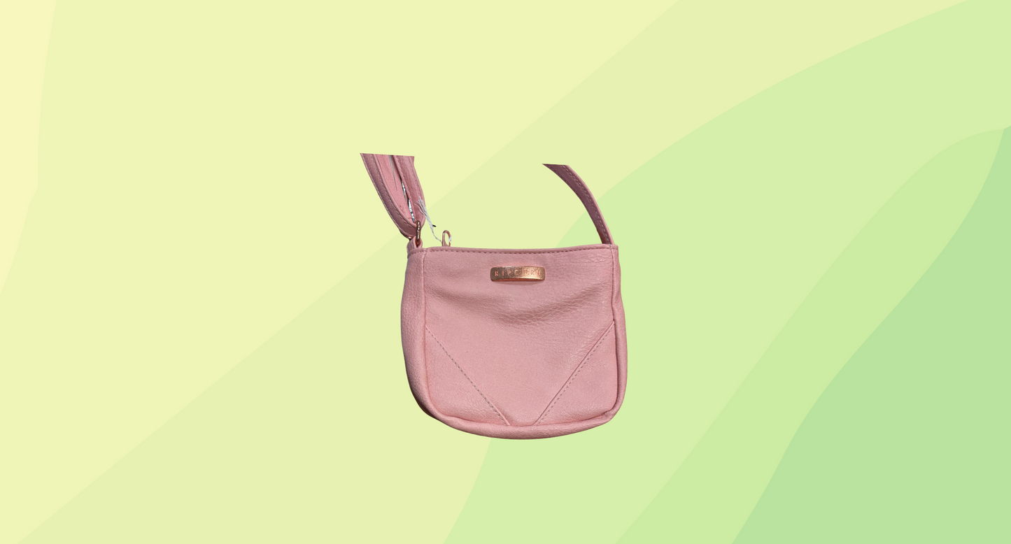 Ripcurl Leather Mini Crossbody Bag - Pink
