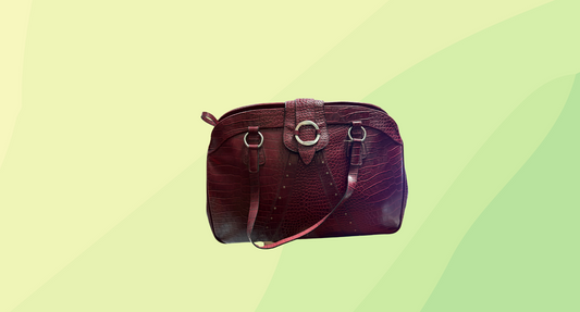 Fiorelli Travel Work Bag - Burgundy Snake