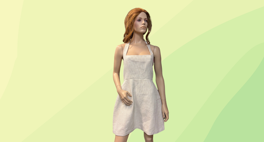 Billy J Kristen Mini Dress RRP $89.95 - Size 14 - Cream