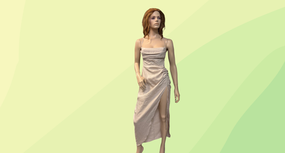 Rumer Loulou Maxi Dress RRP $229 - M - Silt