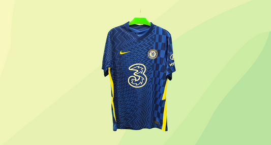 Nike 2021-22 Chelsea FC Home Shirt - L - Blue