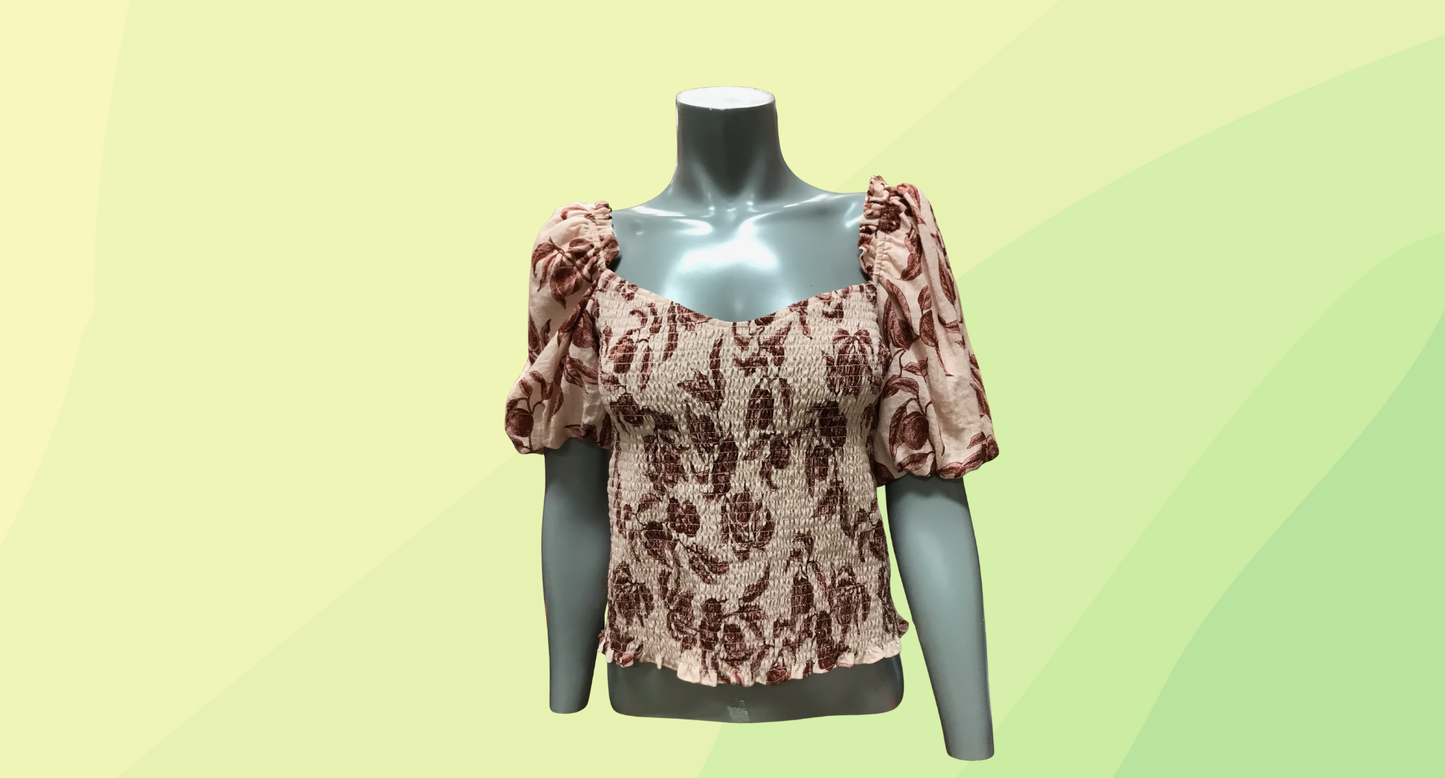 Sheike Peachy Keen Top RRP $119.95 - Size 16 - Peach