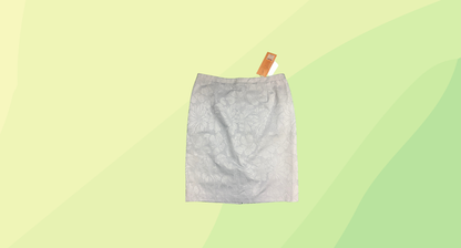 Liz Jordan Layla Skirt RRP $99.95 - Size 16 - Silver