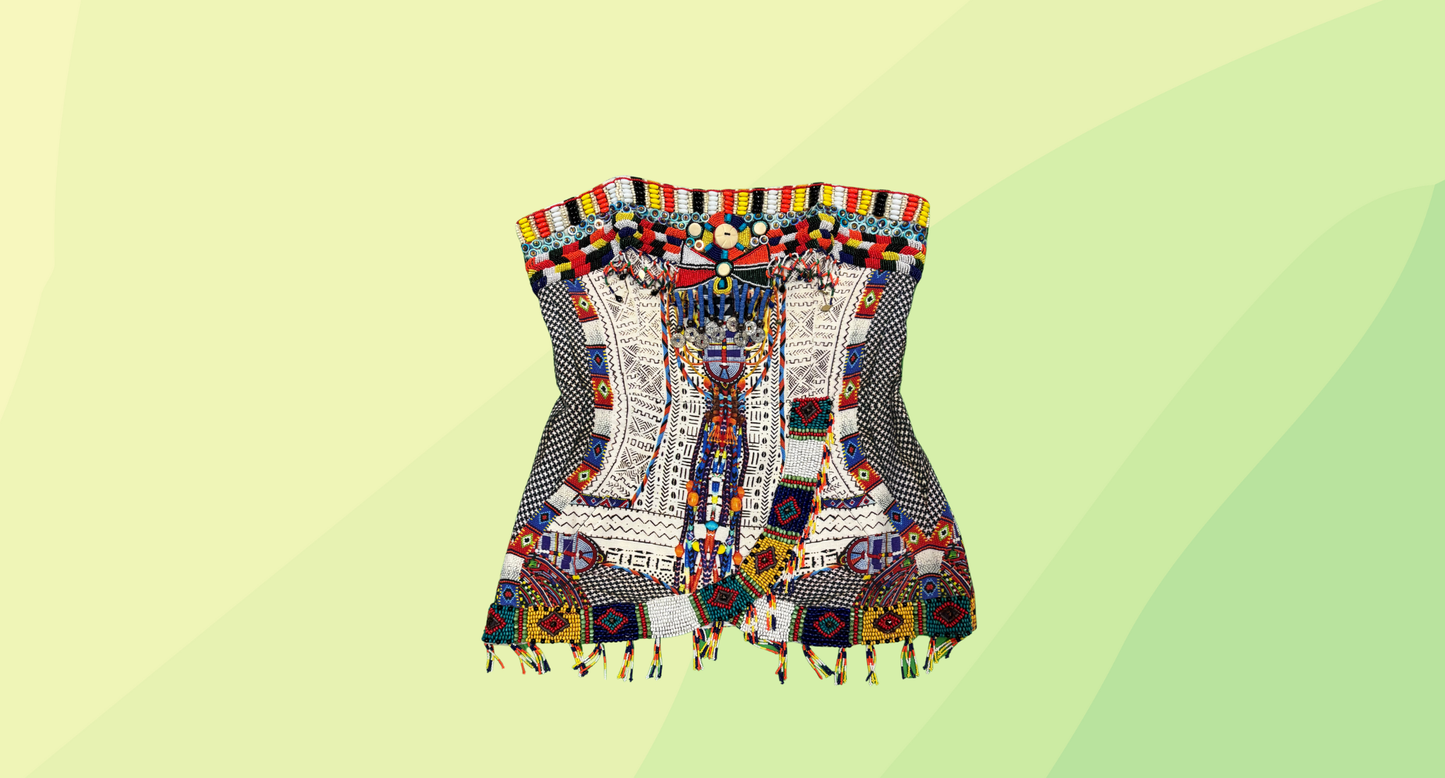 Camilla Performed Top RRP $599 - Size 12 - Multi