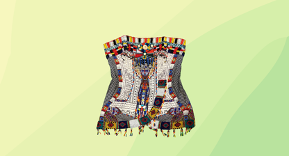 Camilla Performed Top RRP $599 - Size 12 - Multi