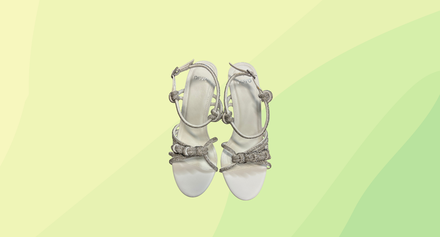 Novo Zardi Heels RRP $89.95 - Size 8 - White