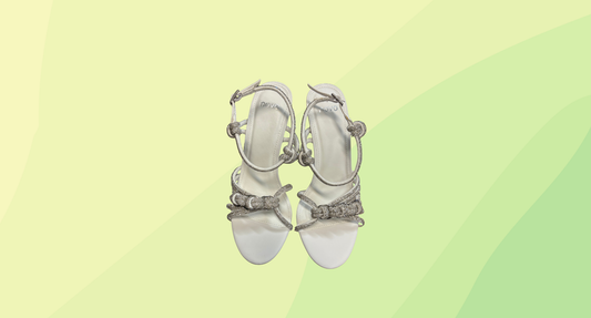 Novo Zardi Heels RRP $89.95 - Size 8 - White