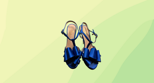 Kate Spade Stiletto w/dustbag - Size 7.5 - Cobalt Blue