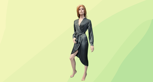 Sheike Dress - Size 8 - Olive