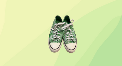 Converse Chuck Taylor All Star Low Tops - M6 W8 - Green