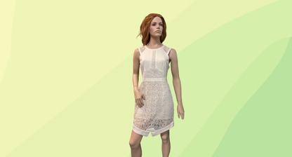 Seduce Botanica Dress RRP $219.95 - Size 12 - White