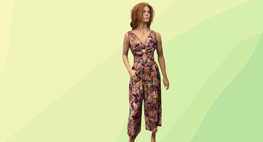 Sheike Hannah Floral Jumpsuit RRP $159.95 - Size 10 - Floral