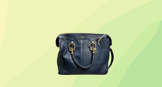 Hermès Leather Handbag - Blue