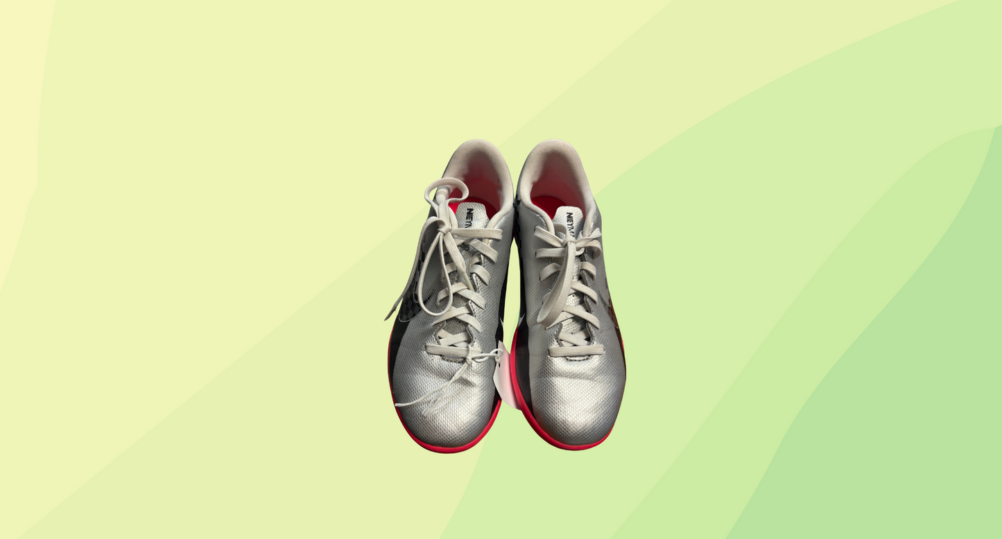 Nike Kids Mercurial Vapor Indoor Shoes - US 5Y - Silver