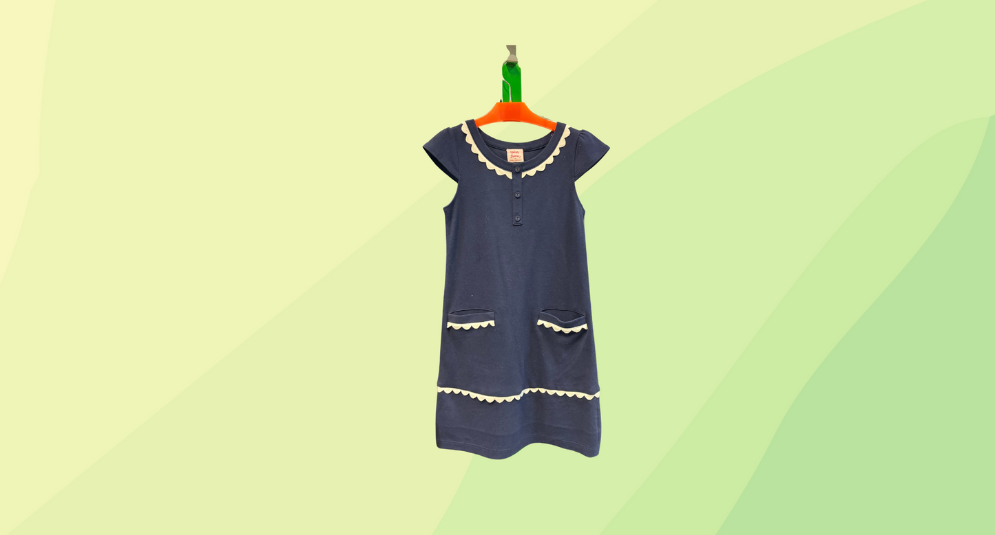 Leona Edmiston Miss Leona Girls Dress - Kids L - Blue