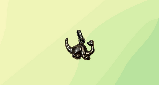 Gold (375) Dinosaur Pendant - 1.5cm