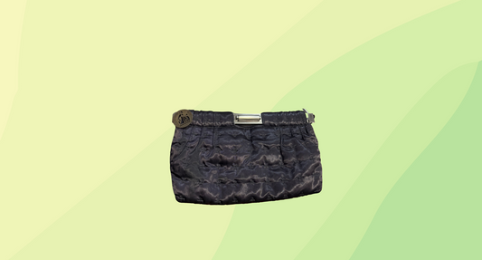 Lavin Paris Satin Shoulder Bag - Black