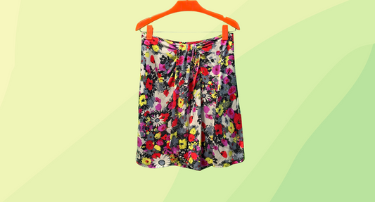 Alannah Hill Silk Skirt - Size 12 - Multi Floral
