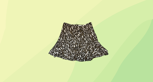 Sass & Bide Dream Bird Skirt - Size 10 - Khaki/Multi