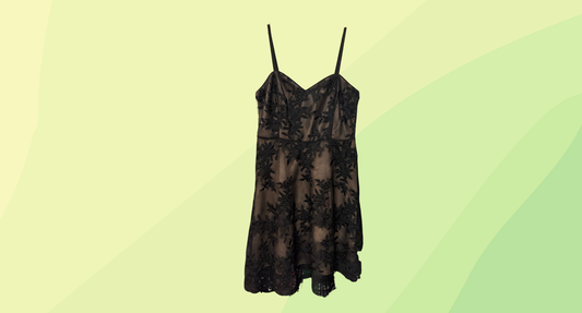 City Chic Miss Elegant Dress - S - Black