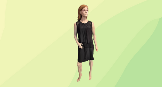 Country Road 100% Silk Dress - Size 14 - Black