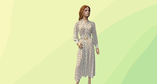 Sheike Whimsical Floral Dress RRP $199.95 - Size 8 - Floral