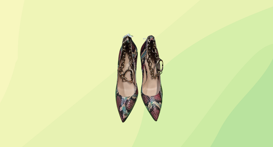 Beautiisoles Wedge - Size 7 - Colour Snake