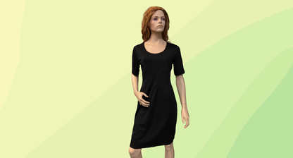 Diana Ferrari Pencil Dress RRP $159.95 - Size 12 - Black