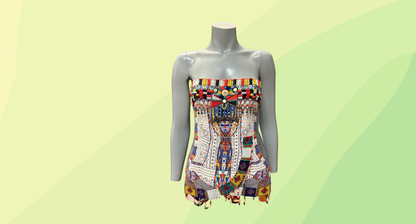 Camilla Performed Top RRP $599 - Size 12 - Multi