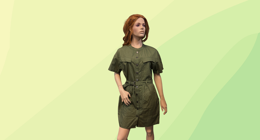 French Connection Cargo Dress with Belt RRP $ 149.95 - Size 10 - Khaki