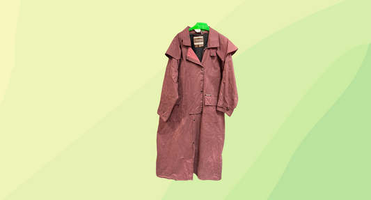 Driza-bone Mens Riding Coat - L - Plum