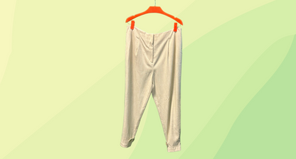 Witchery Maud Peg Leg Pant $169.95 - Size 16 - Pale Birch