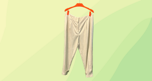 Witchery Maud Peg Leg Pant $169.95 - Size 16 - Pale Birch