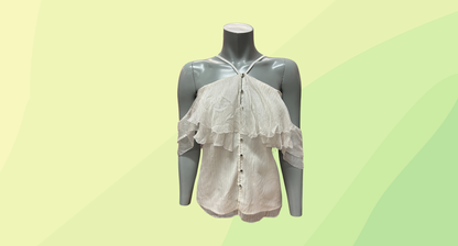 Alice McCall Like This Cami RRP $220 - Size 12 - Porcelain