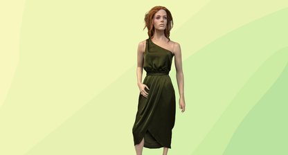 Chancery Hester Midi Dress RRP $149.95 - Size 10 - Dark Olive