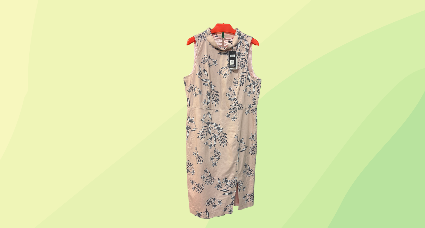 Basque Dress RRP $149.95 - Size 16 - Botanical Romance