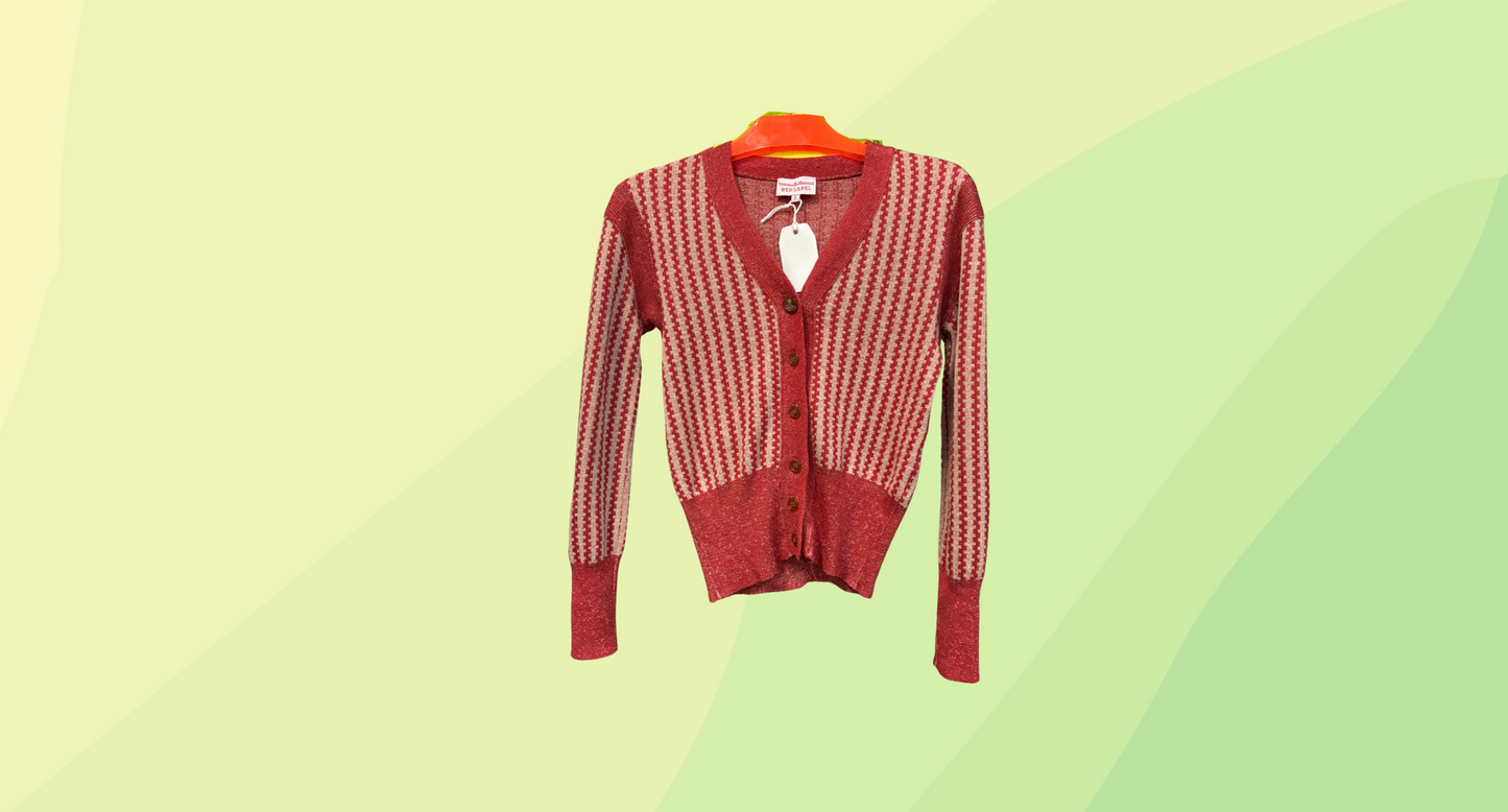 Vivianne Westwood Red Label Cardigan - Size 2 - Red