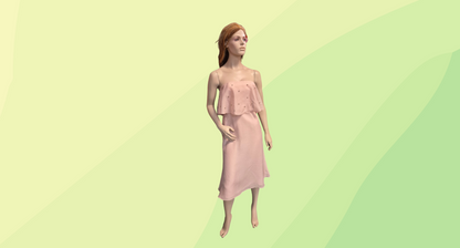 Keepsake Call Me Dress RRP $199.00 - XS - Pale Pink