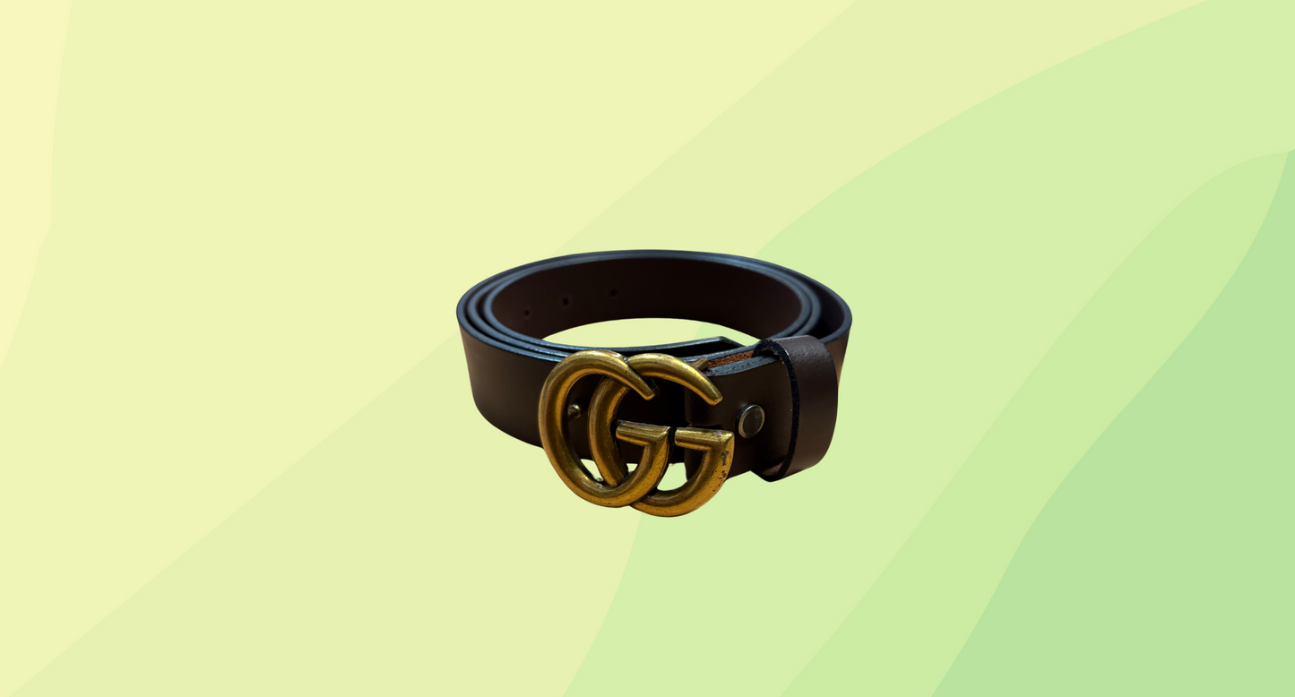 Gucci Belt 130cm - Leather - Brown