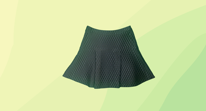 Sass & Bide Planet Mars Mini Skirt - Size 6 - Black