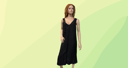 Sussan Linen Dress RRP $129.95 - Size 12 - Black