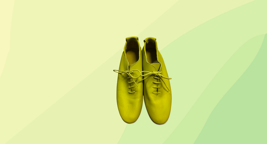 Arche Leather Lace Up Shoes - Size 41 - Lime