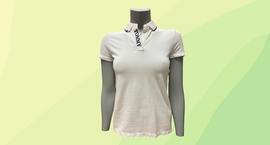 Tommy Hilfiger Polo Shirt - XS - Cream