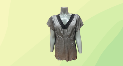 Verge Top - XL - Black/White