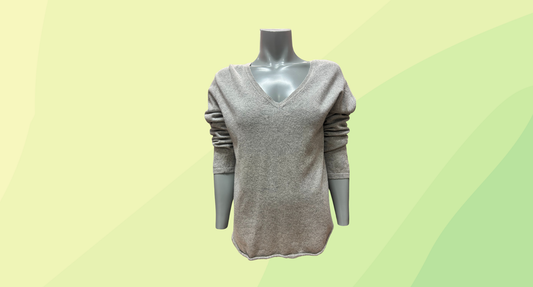 Trenery Italian Yarn Knit Pullover - XL - Grey