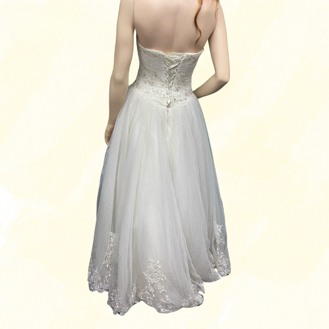 Wendy Makin Wedding Dress - RRP $3520 - Ivory	- 10