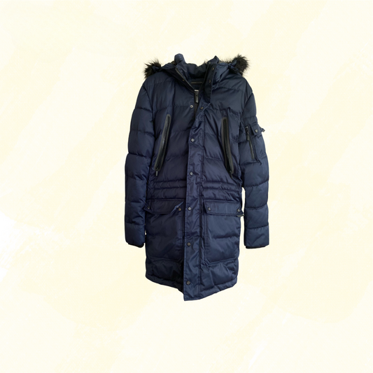 Calvin Klein Puffer Jacket - Black - S