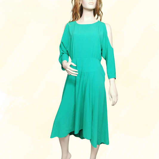 Closet London Dress - Size 14 - Teal Green