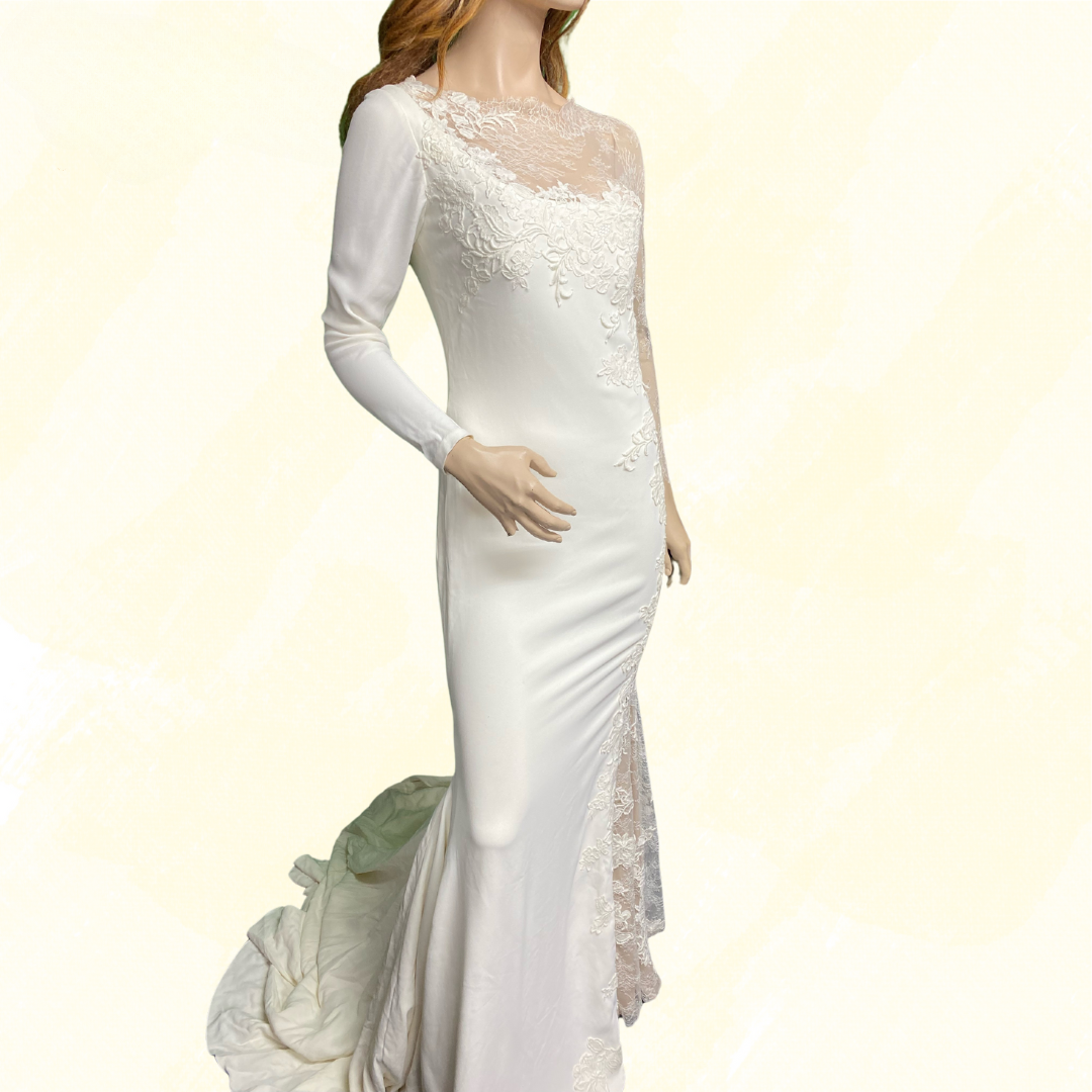 Atelier Prononvias	Wedding Dress - RRP $508 - Ivory - 10