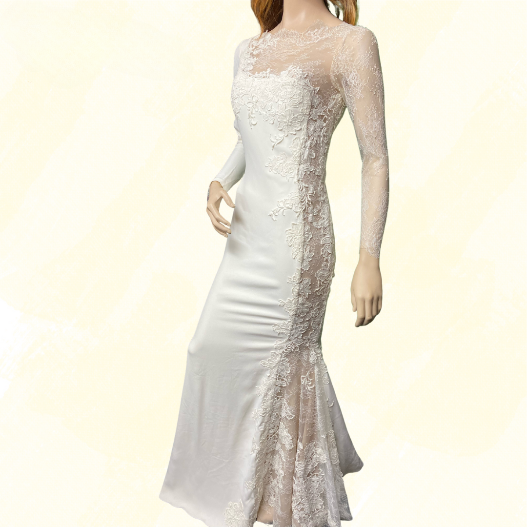 Atelier Prononvias	Wedding Dress - RRP $508 - Ivory - 10